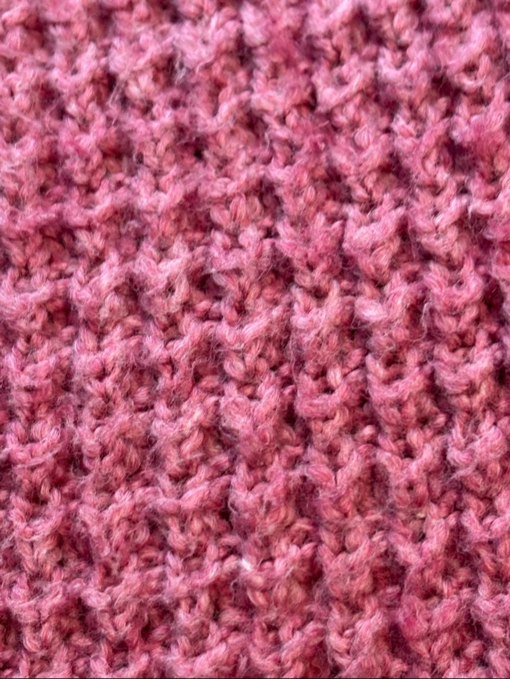 EUC American Eagle Waffle-Knit Open Front Cardigan in Dusty Pink Size S - Picture 5 of 7